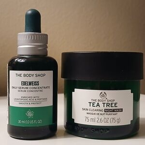 The Body Shop Edelweiss Serum and Tea Tree Mask Set